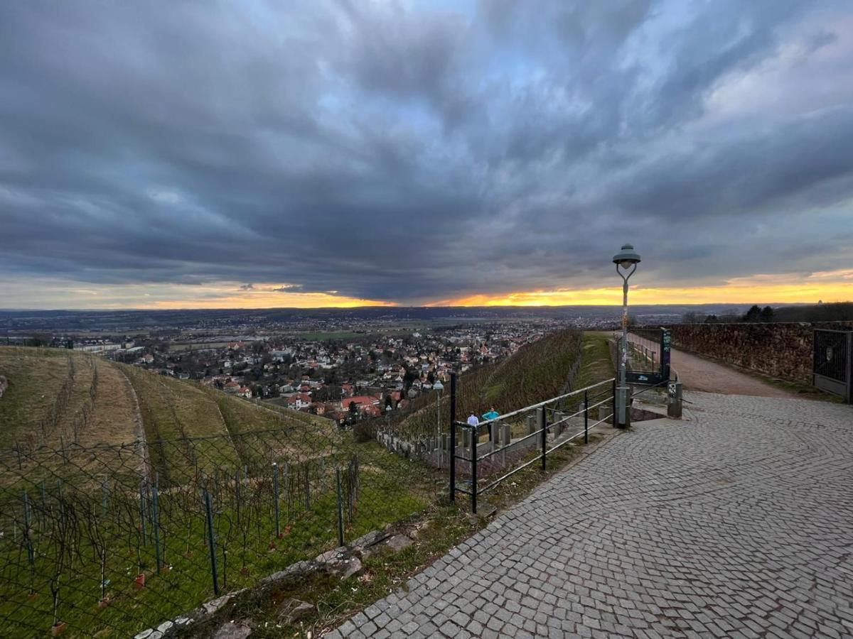 Ferienwohnung Alte Post Altwahnsdorf Radebeul Exterior foto